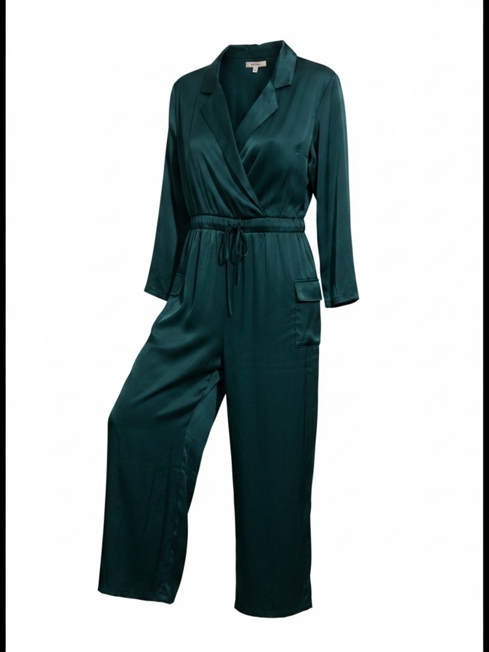 Women’s Forest Green Utility Jumpsuit